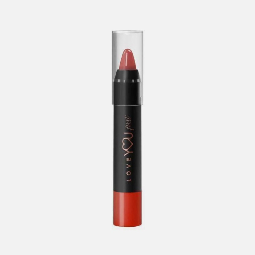 RealHer Lip Crayon in Coral Red